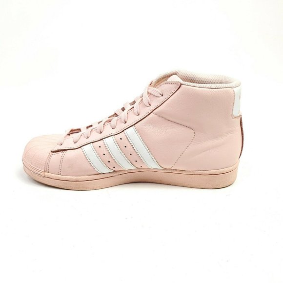 Adidas Pro Model Youth Shoes Size 7 Pink Gold Sneaker Womens Size 9 EU 40 CQ0621 - Picture 3 of 10